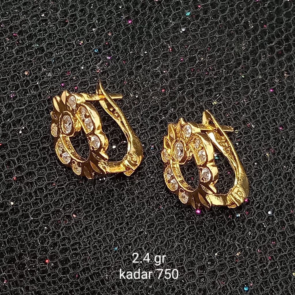 Anting Emas 17K - 2.4 gr Kadar 750 - 704