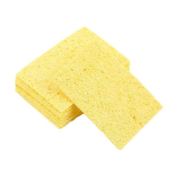 2PCS [SDR-9008] SPON BUSA PEMBERSIH MATA SOLDER CLEANING SPONGE UKURAN 6 X 6 CM