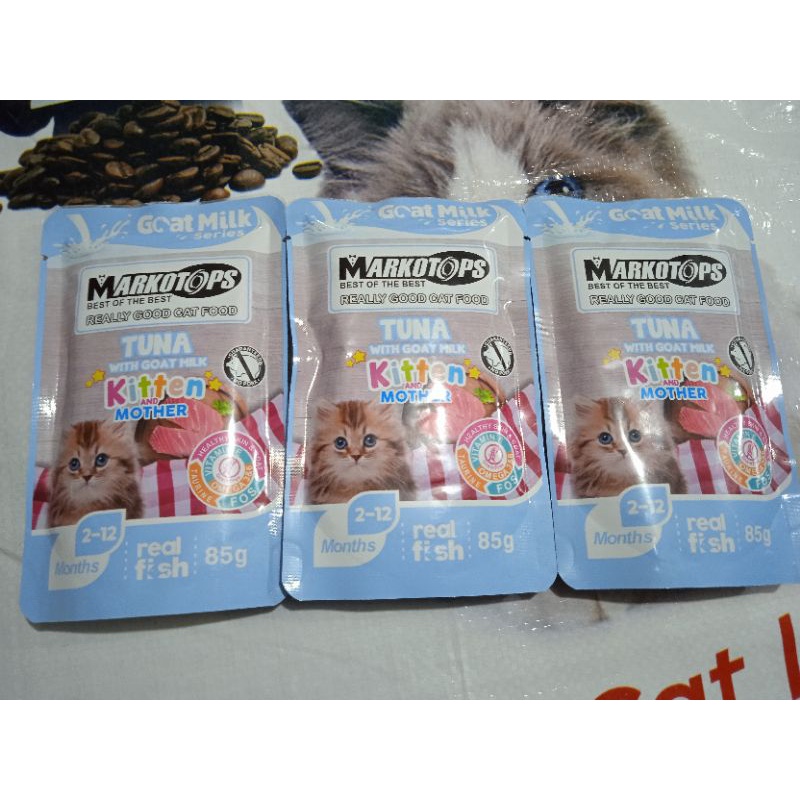 markotops pouch 85gr rasa tuna kitten