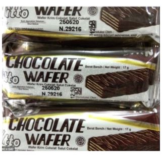 

Wafer Coklat Nitto isi 10 Pcs