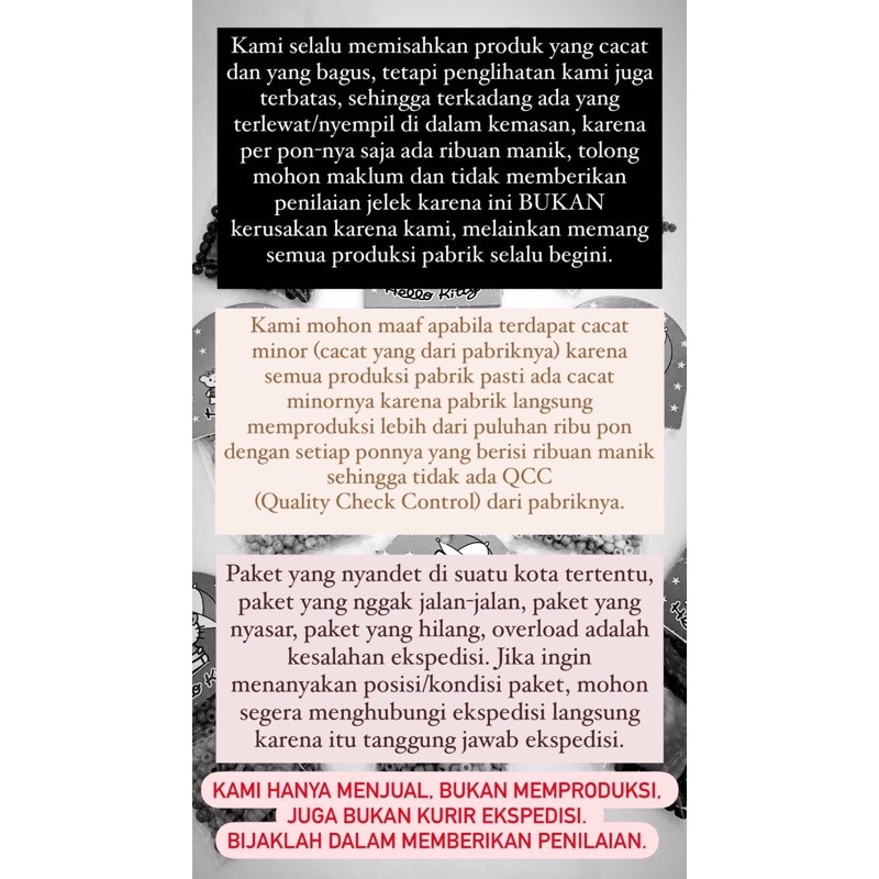 MONTE / MOTE / MANIK HURUF / ALPHABET / TULISAN / WORD -+ 80-100pcs