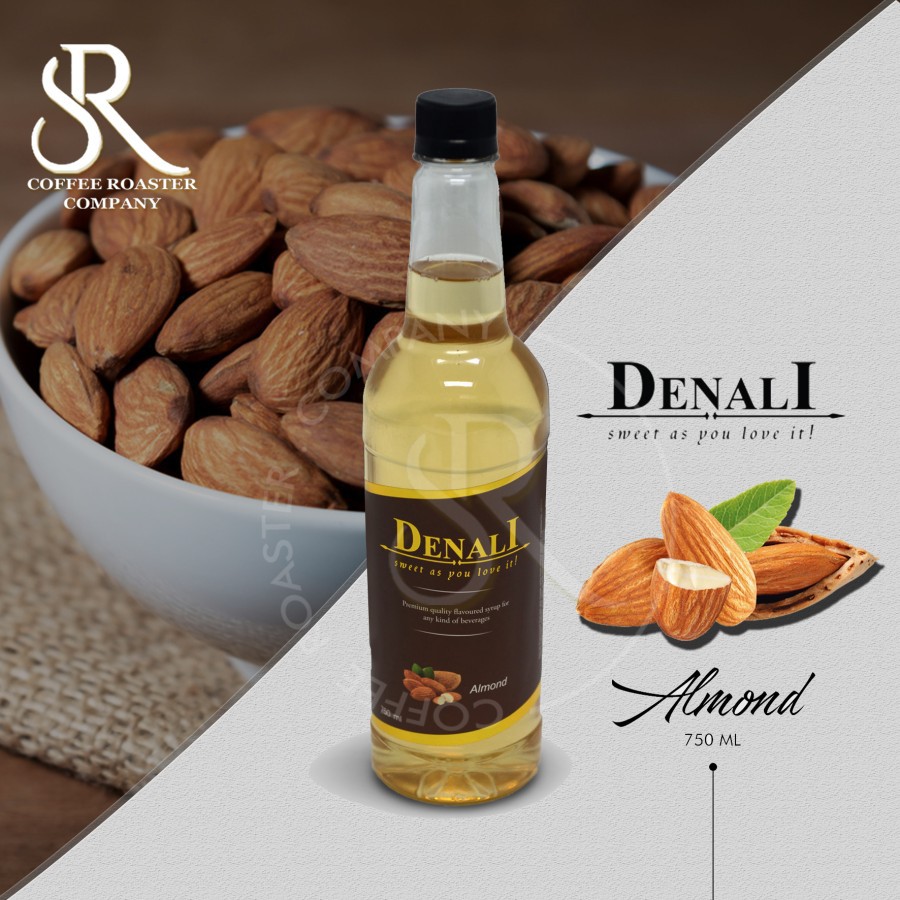 

Denali Syrup Almond 750ml (Bukan Monin - Toffin) / Sirup Denali Almond