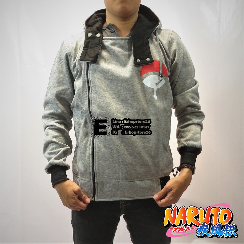 Jaket Naruto - Harakiri Naruto - Jaket Harakiri Anime Naruto Uchiha Clan 01