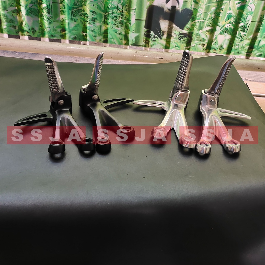 Footstep Satria Fu Foot step gantung belakang satria FU chrome