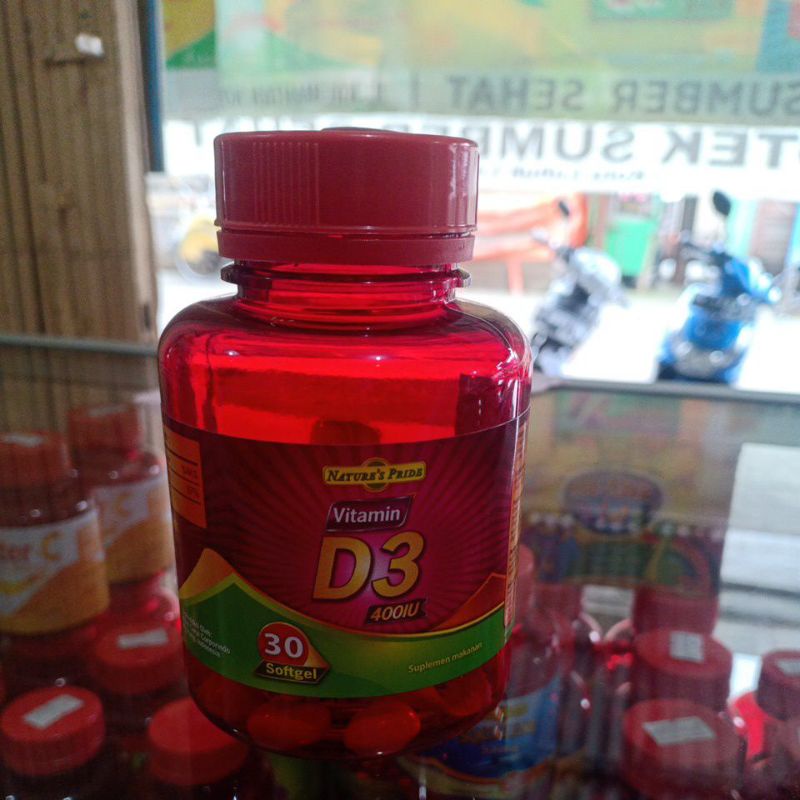 Nature's pride vitamin D3 400iu