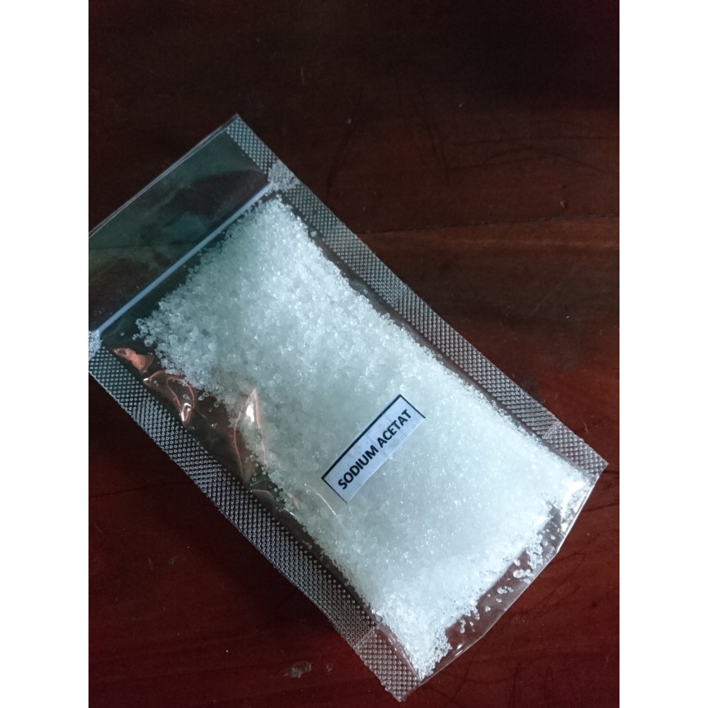 MORDANT SODIUM NATRIUM ACETAT 250 GRAM UNTUK BAHAN MORDANT AA KAIN ECOPRINT DAN BATIK