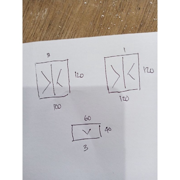 Kusen jendela aluminium 7 unit free ongkir depok