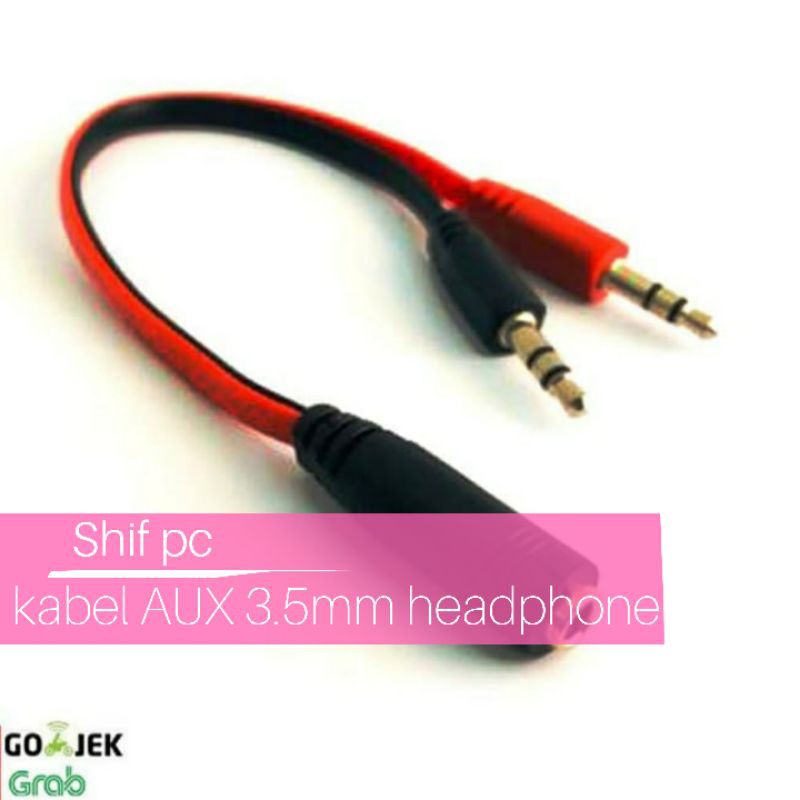 kabel AUX 3.5mm headphone jack