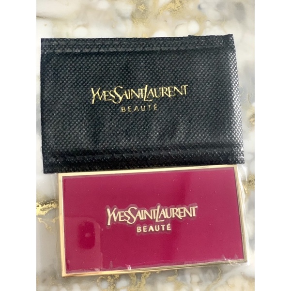 VIP GIFT YSL pocket mirror pink fushia