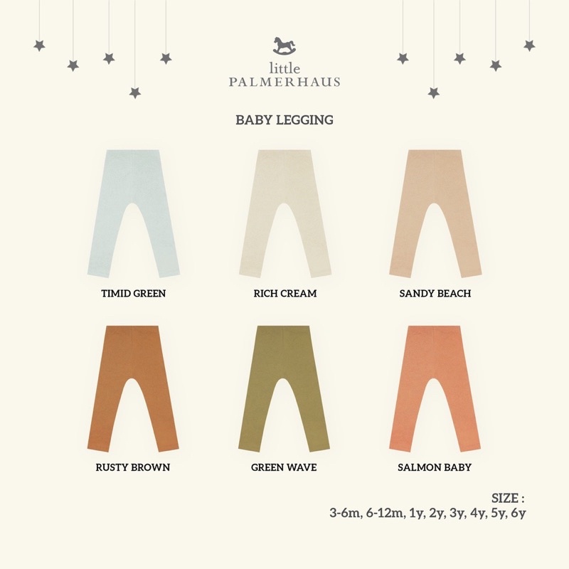 Little Palmerhaus Baby Legging (0-2Y) - Legging Bayi Little Palmerhaus