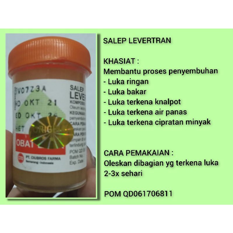 SALEP LEVERTRAN/salep luka