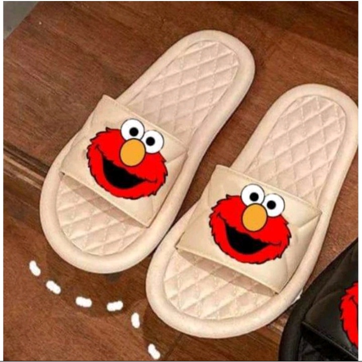 SANDAL WANITA KOKOP MOTIF ELMO