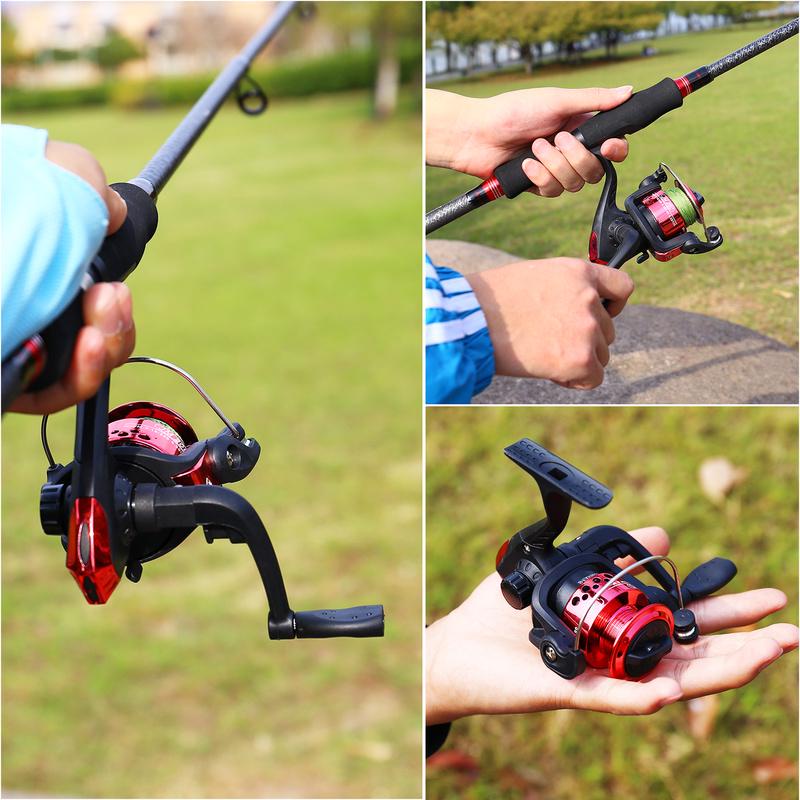 Spinning Fishing Reel Joran Pancing With Senar Pancing Rell Max Drag 3kg Spinning Reel Fishing Reel Murah Bisa Grosir Fishing Wheel Fishing Gear Fishing Tool Fishing line Peralatan Memancing Anak-anak Mainan Anak-anak