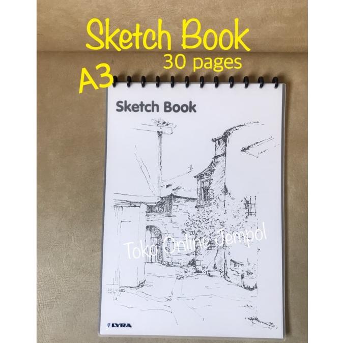 

ATK730LR A3 Sketch Book LYRA 9210290 bisa di refill buku sketsa gamba