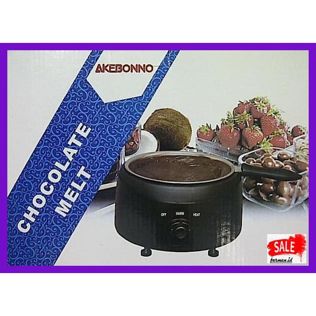 

RETLEMCOKLAT- GROSIR CHOCHOLATE MELT AKEBONNO (PENCAIR COKLAT) -ASLII.