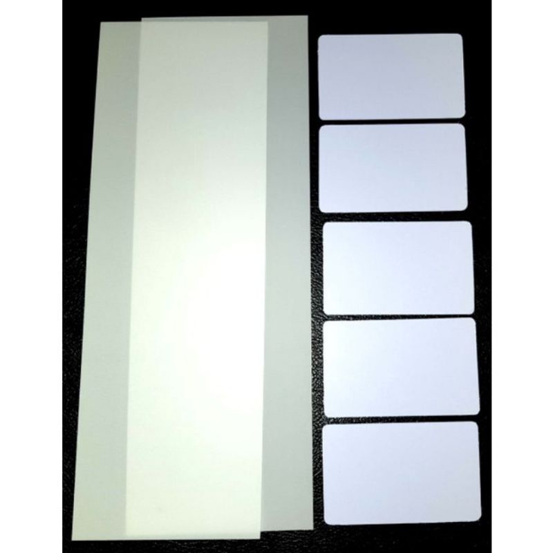 

kertas id card sudah di plong tebal 0.78