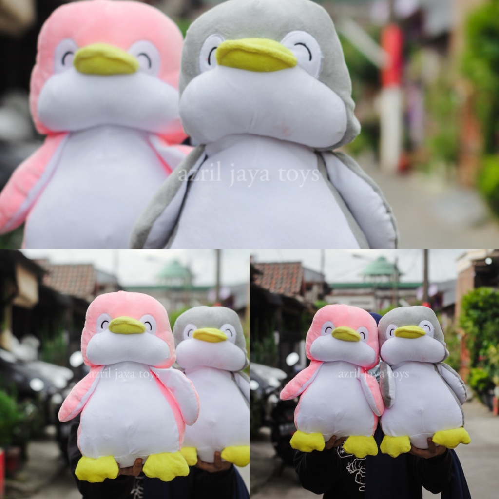 Boneka Lucu Boneka Pinguin Berbahan Halus Dan Lembut Cocok Untuk Kado Ultah Pacar