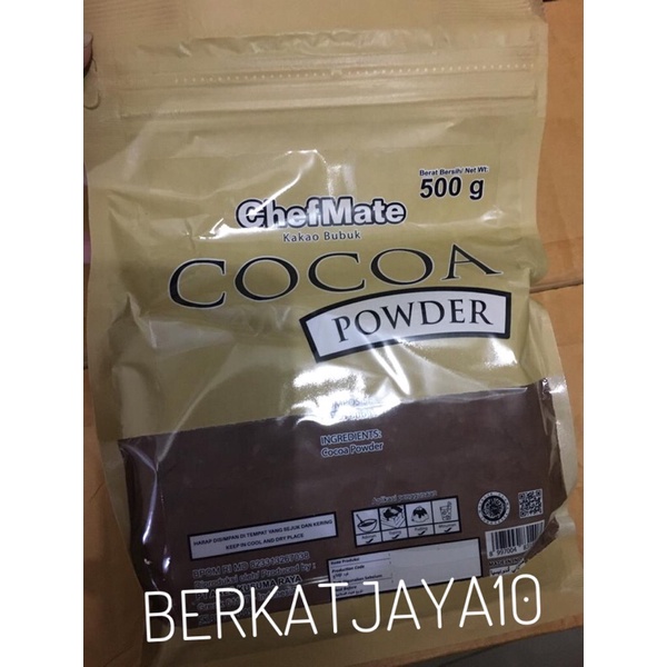 Chefmate Cocoa Powder 500gr Kakao Bubuk Coklat Bubuk Cokelat