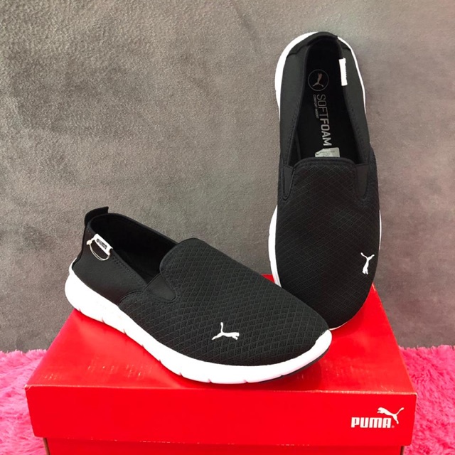 puma essential slip on