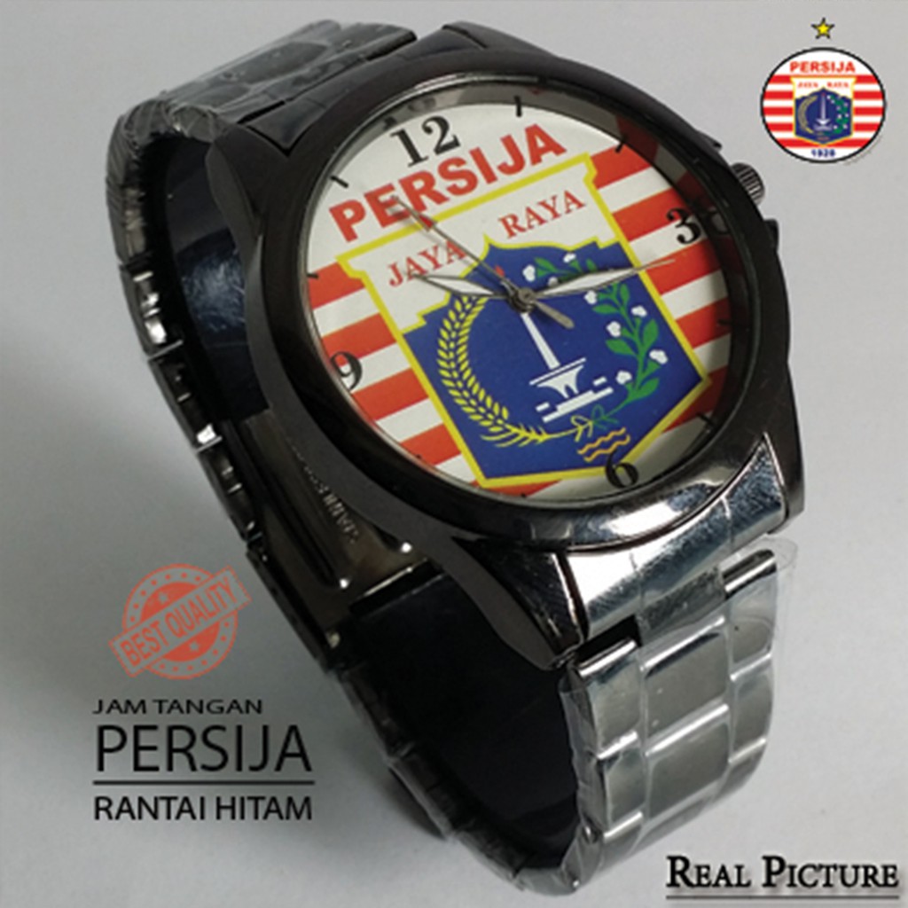 (BEST ITEM) JAM PERSIJA RANTAI HITAM (MOTIF) 39