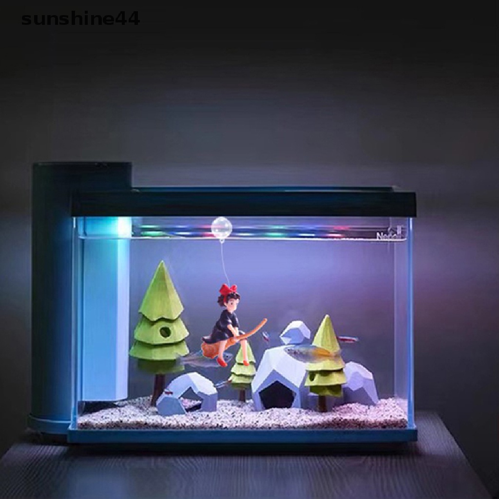 Sunshine Miniatur Rumah Nanas Bahan Resin Untuk Dekorasi Akuarium