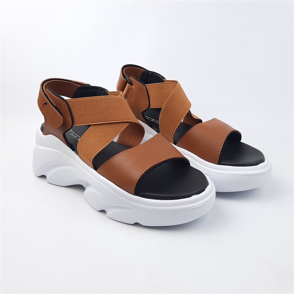 Sandal sepatu wedges wanita therisa FSFS.02 36-40