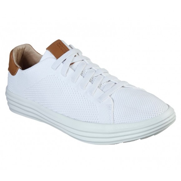 Sepatu Pria SKECHERS MARK NASON SHOGUN MONDO White. 68677WHT. ORIGINAL