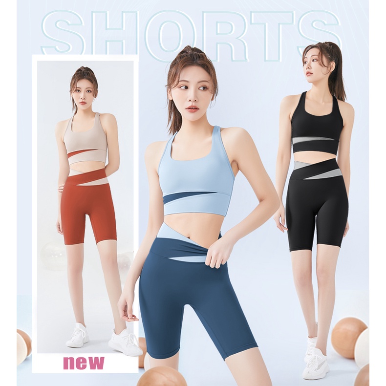 WIZI Set Pendek Pakaian Olahraga Wanita-1