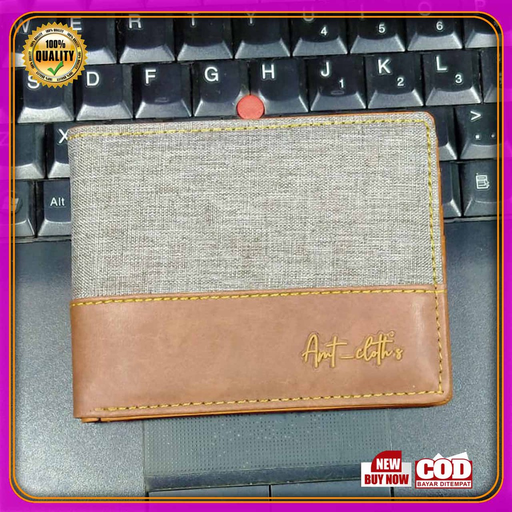 4.4 MEGA SHOPPING! Dompet distro Pria Dompet Polos kasual