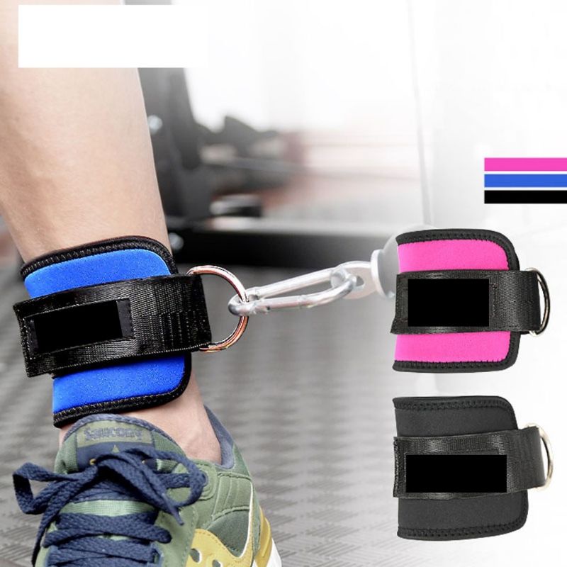 Ankle strap synthetic rope tali belt pergelangan kaki gym fitness olahraga otot paha betis