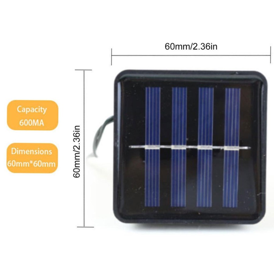 Lampu Taman Solar bentuk Jamur Mushroom garden light Tenaga Surya Otomatis Nyala Kebun LED