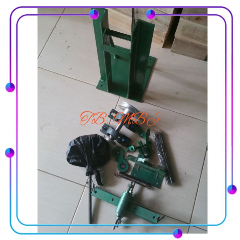 Komponen Mesin Gergaji Bobok atau Jigsaw Rakitan Super Lengkap plus Bonus