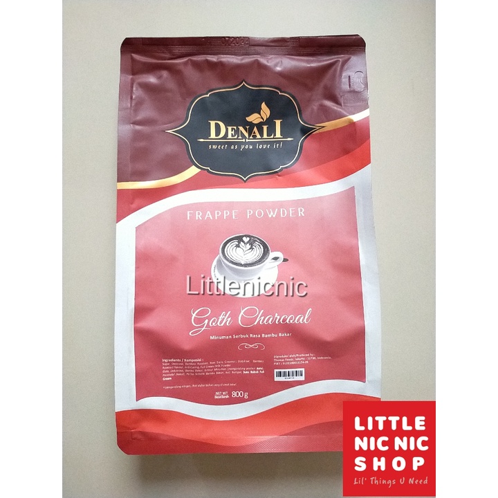 

Bubuk minuman Denali Goth Charcoal Powder