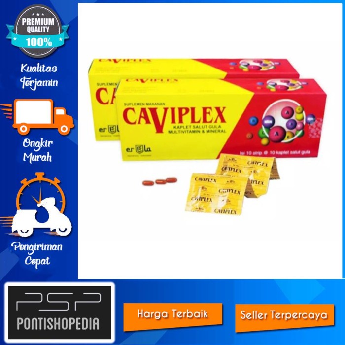 PSP CAVIPLEX MULTIVITAMIN & MINERAL VITAMIN C D E ZINC SUPPLEMENT COVID