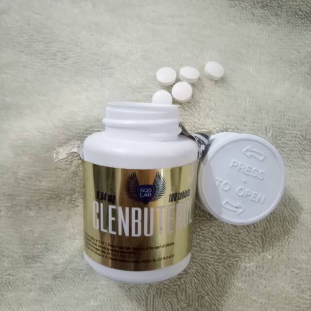 Harga ECER TER MURAH Clenbuterol 40 mcg SQS LAB - FAT BURNER 