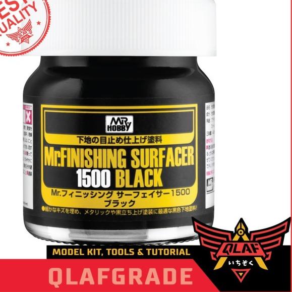 ➤ SURFACER - MR FINISHING SURFACER 1500 BLACK ➩