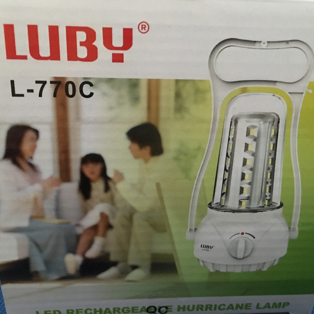 Lentera Emergency LED Banyak Tahan 10 Jam Awet Merk Luby L770 C