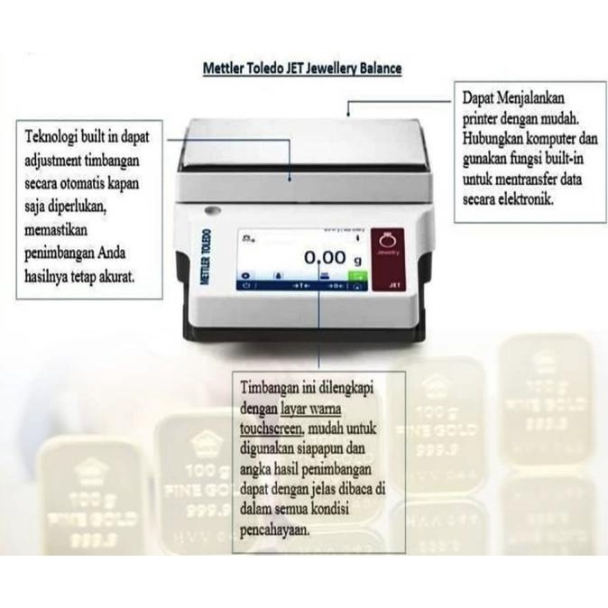 :>:>:>:>] Timbangan Mettler toledo JET 4002 G