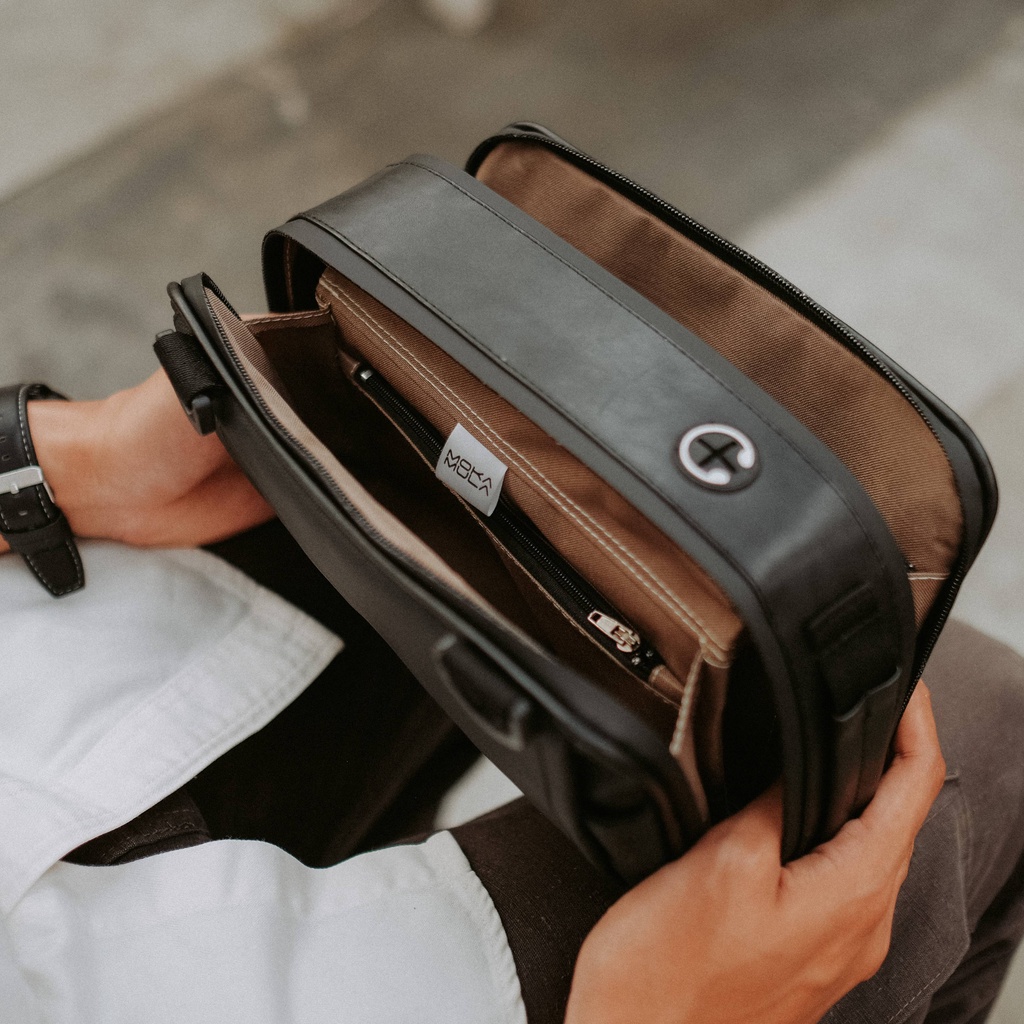 Waistbag Pria Wanita Waterproof Original Bahan Premium Bimo - Eclipse B-Series Mokamula