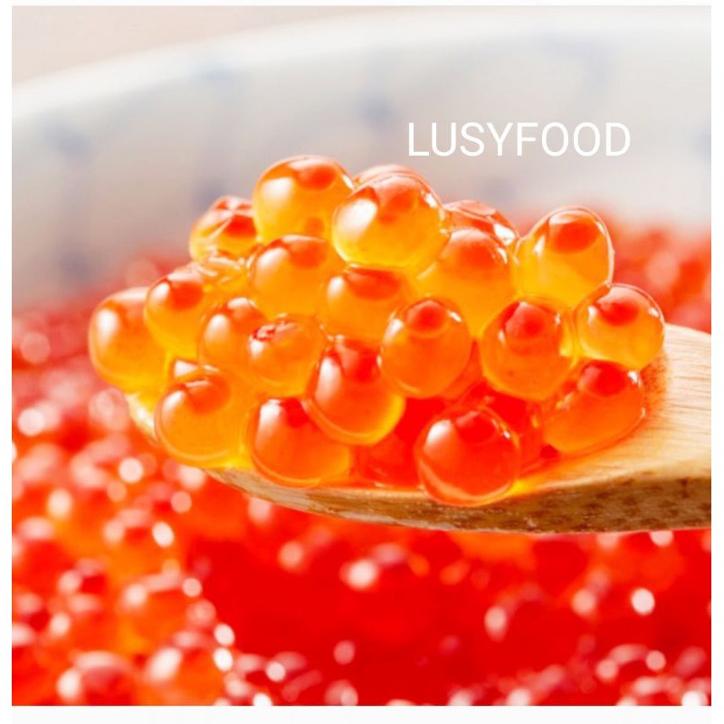 

LAKU Telor ikan Flying fish roe~Tobiko orange Premium gr Halal