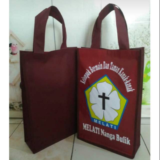 

Goodiebag Tas Souvenir TK custom uk 25x40x10 cm