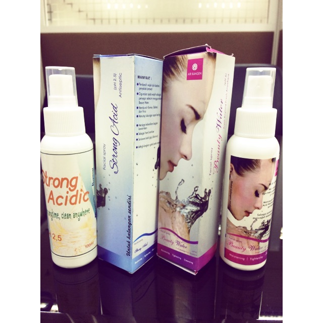 Strong Acidic Water + Beauty Water