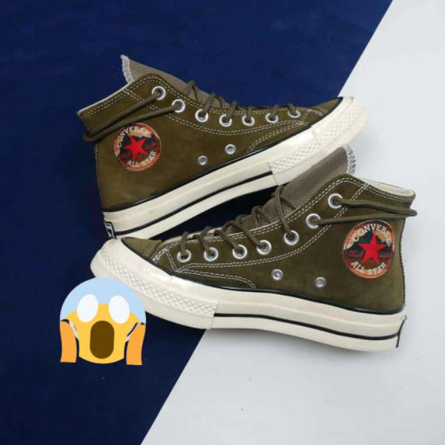 CONVERSE 70S HI SUEDE PACK GREEN