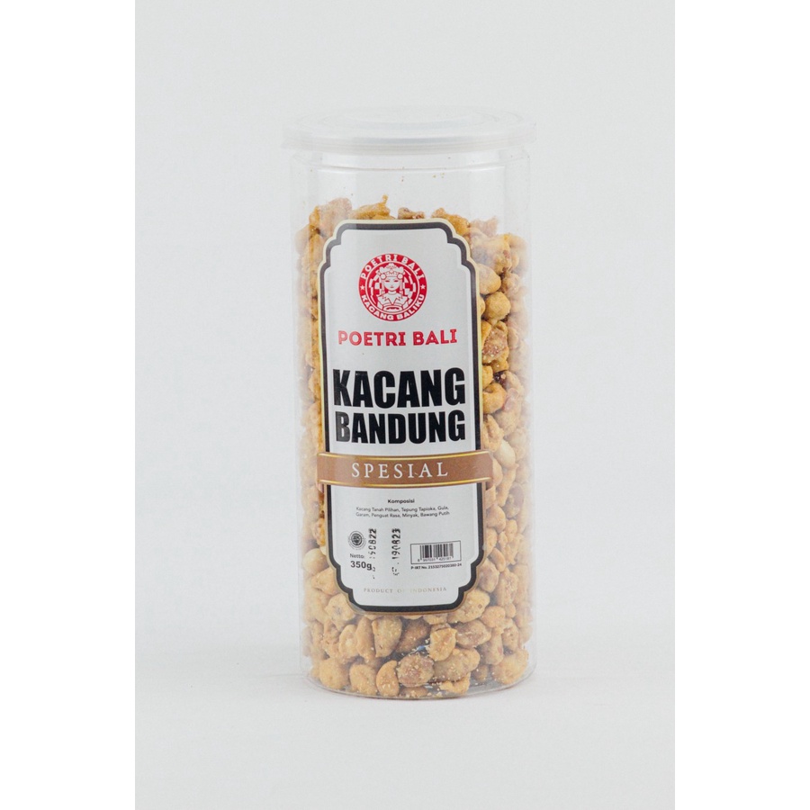 

Kacang Bandung Poetri Bali Toples 350 gram