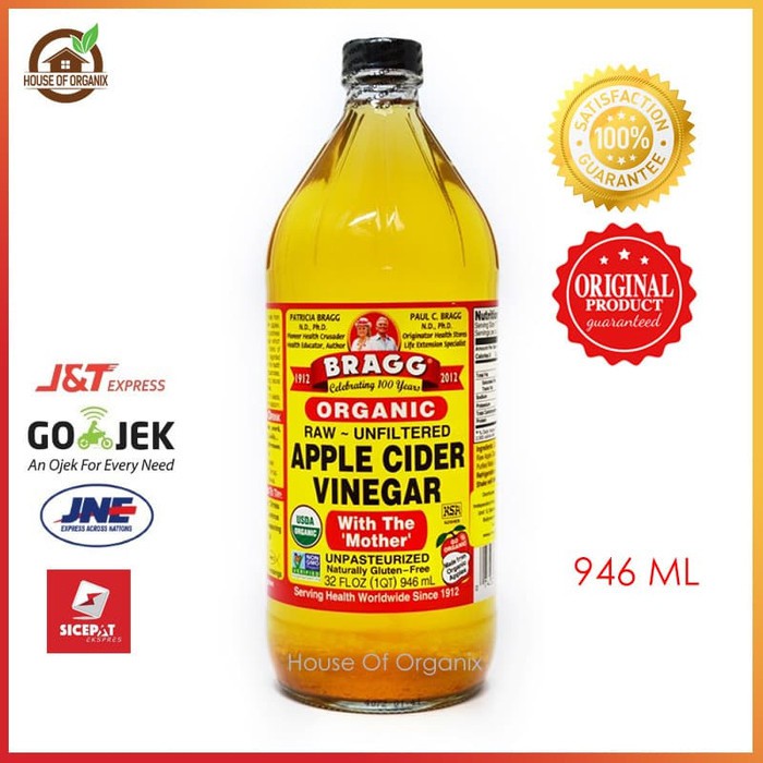 

BRAGG Apple Cider Vinegar ( Cuka Apel) 946 ml