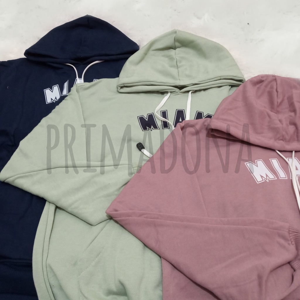 Hoodie MIAMII Outwear Wanita terbaru Switer anak Remaja Dewasa