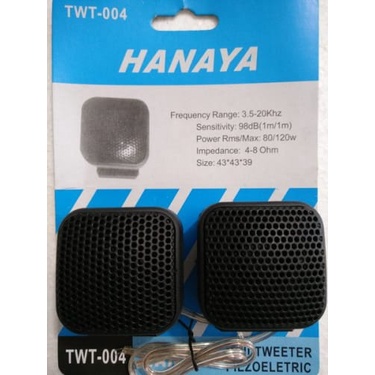 Tweeter Mobil Hanaya TWT-004 ( Barang Terbaik dan Murah)
