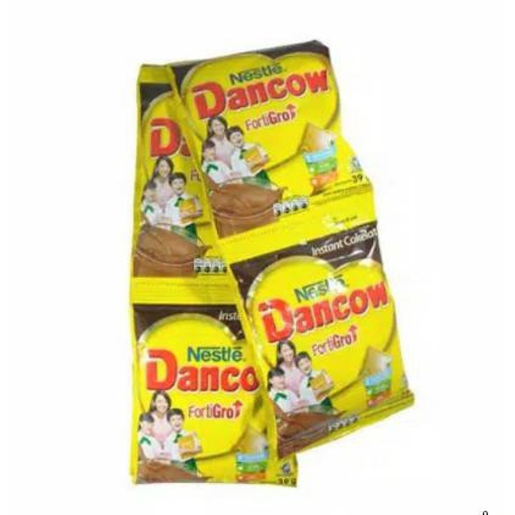 

NESTLE Dancow Fortigro Susu Bubuk Instant Cokelat (10 Sachet)