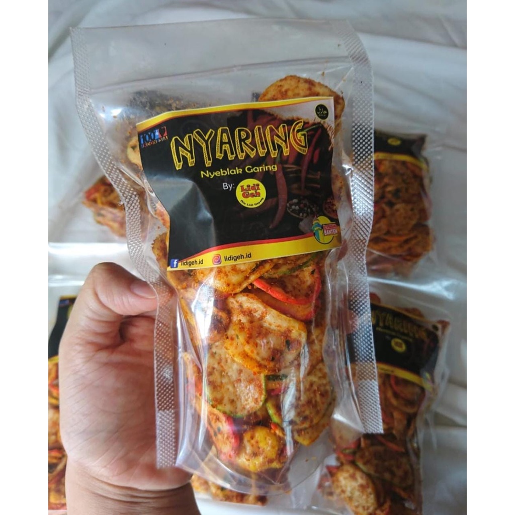 

KERUPUK SEBLAK PEDAS DAUN JERUK, RASA MEWAH & HARGA MURAH !!! KEMASAN 100 GRAM