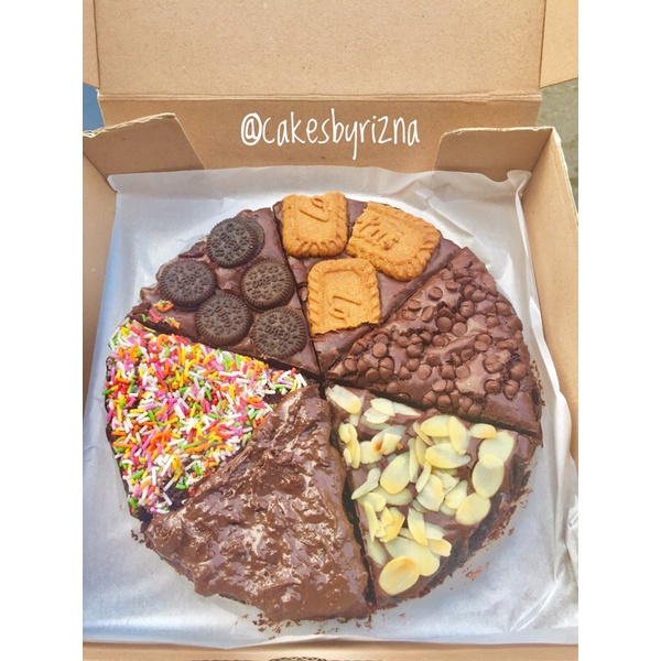 

Pizza Brownies